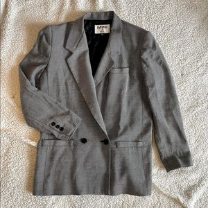 Vintage Striped Blazer